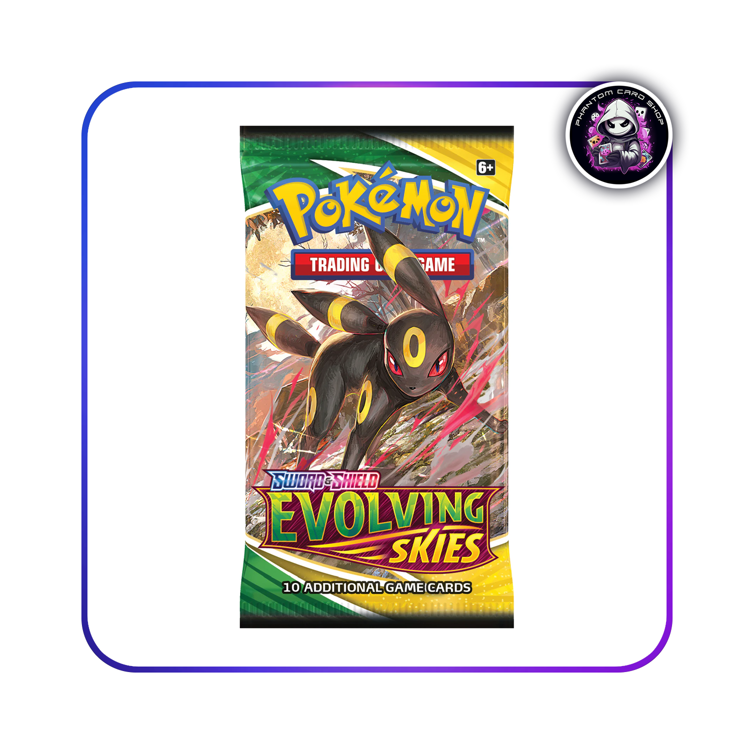 Pokemon Evolving Skies Booster Packs authentic