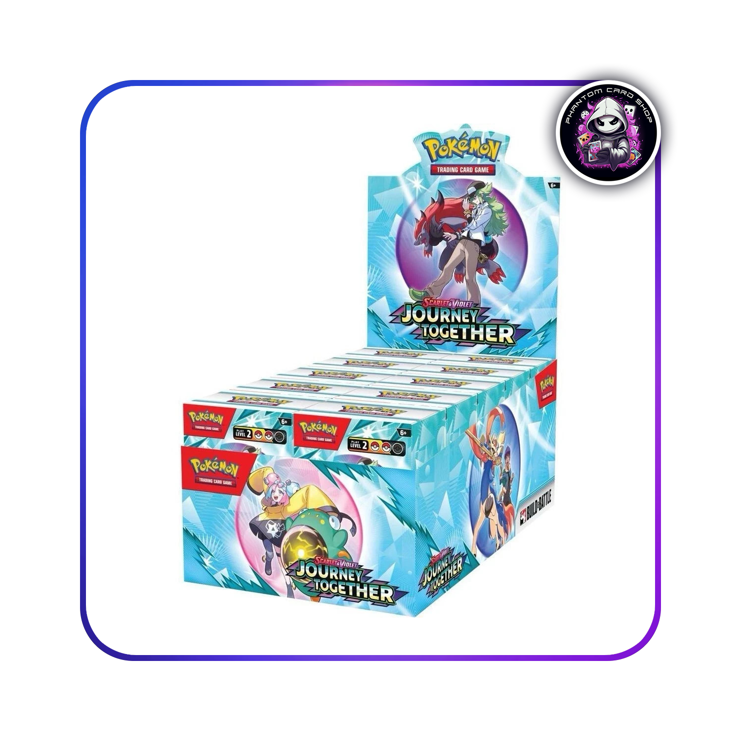 Journey Together Build & Battle Box Display (sealed) Phantom Card Shop Journey Together Build & Battle Box Display (sealed) Phantom Card Shop