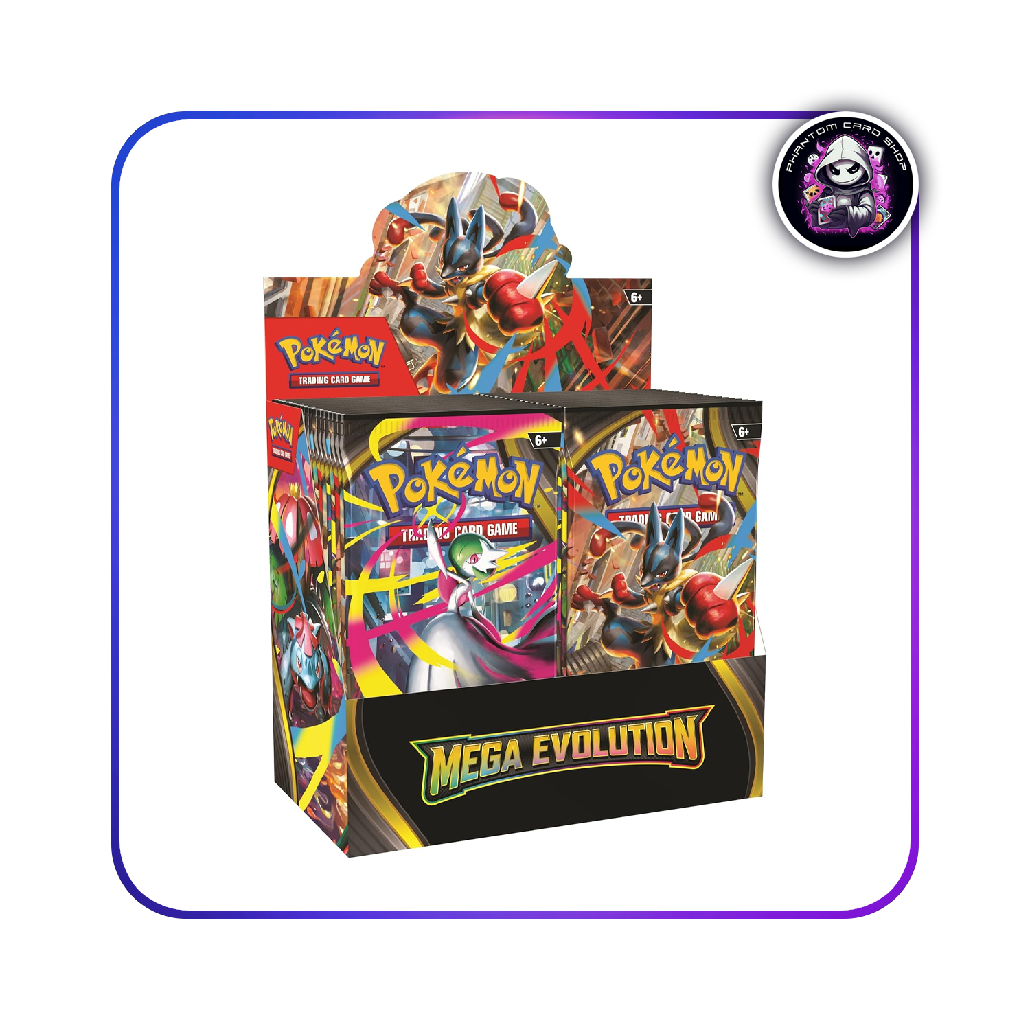 mega evolution enhanced booster display box Pokmon: Mega Evolution