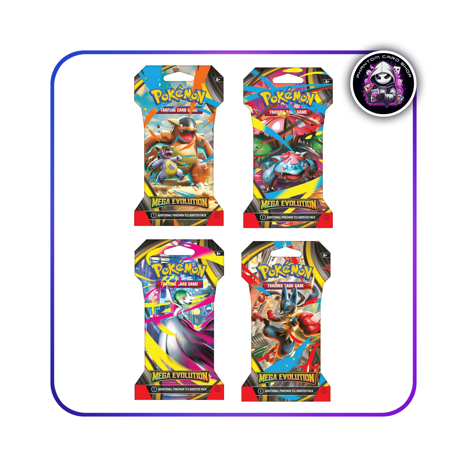 pokemon mega evolutions sleeved booster pack Mega Evolution Sleeved Booster Pack