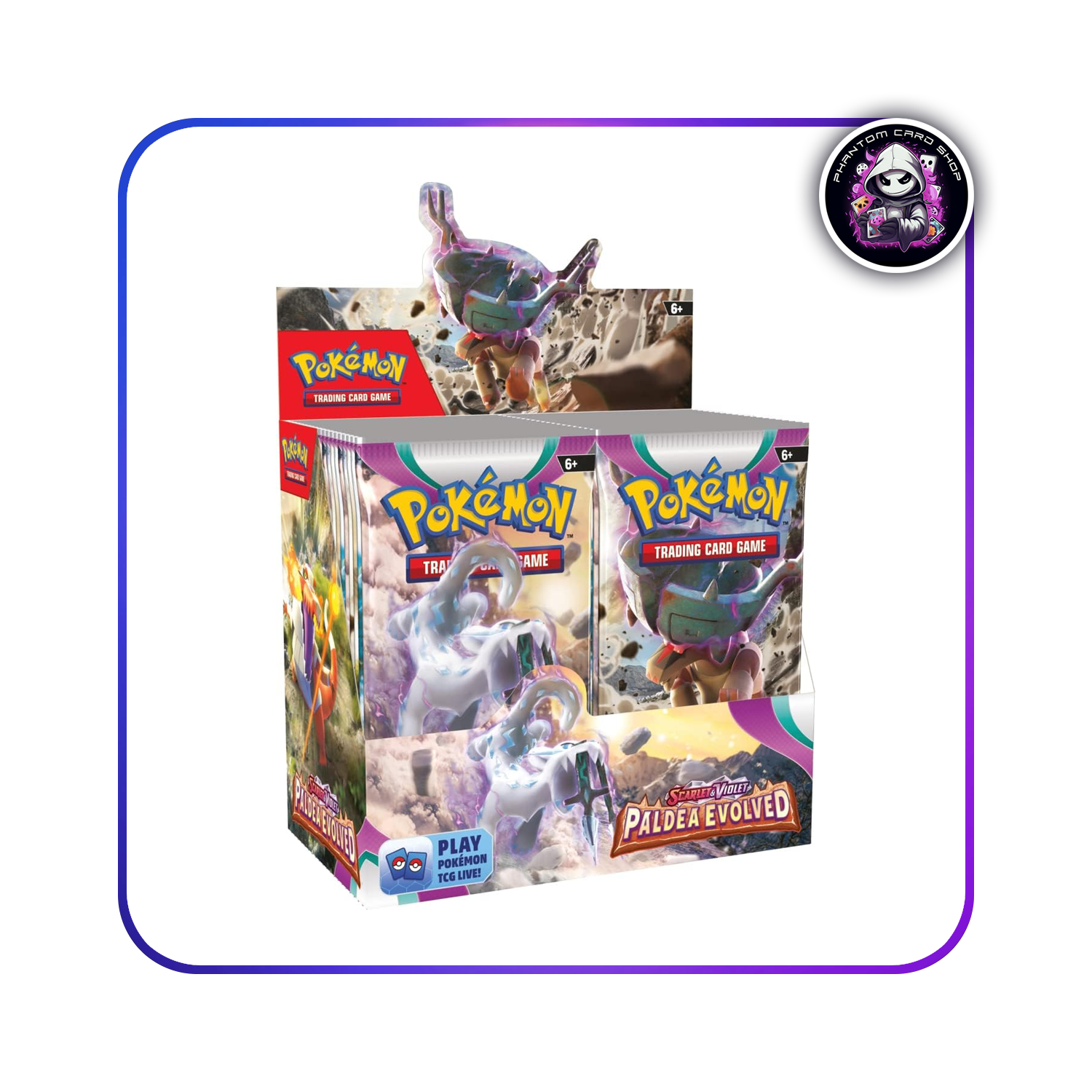 Paldea Evolved Booster Box Phantom Card Shop Paldea Evolved Booster Box Phantom Card Shop