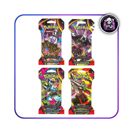 Pitch Black Sleeved Booster Pack - Style Varies