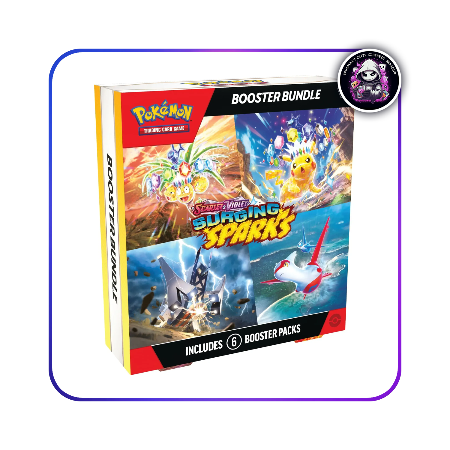pokemon card surging sparks booster box Surging Sparks Booster Bundle – Phantom Card Shop