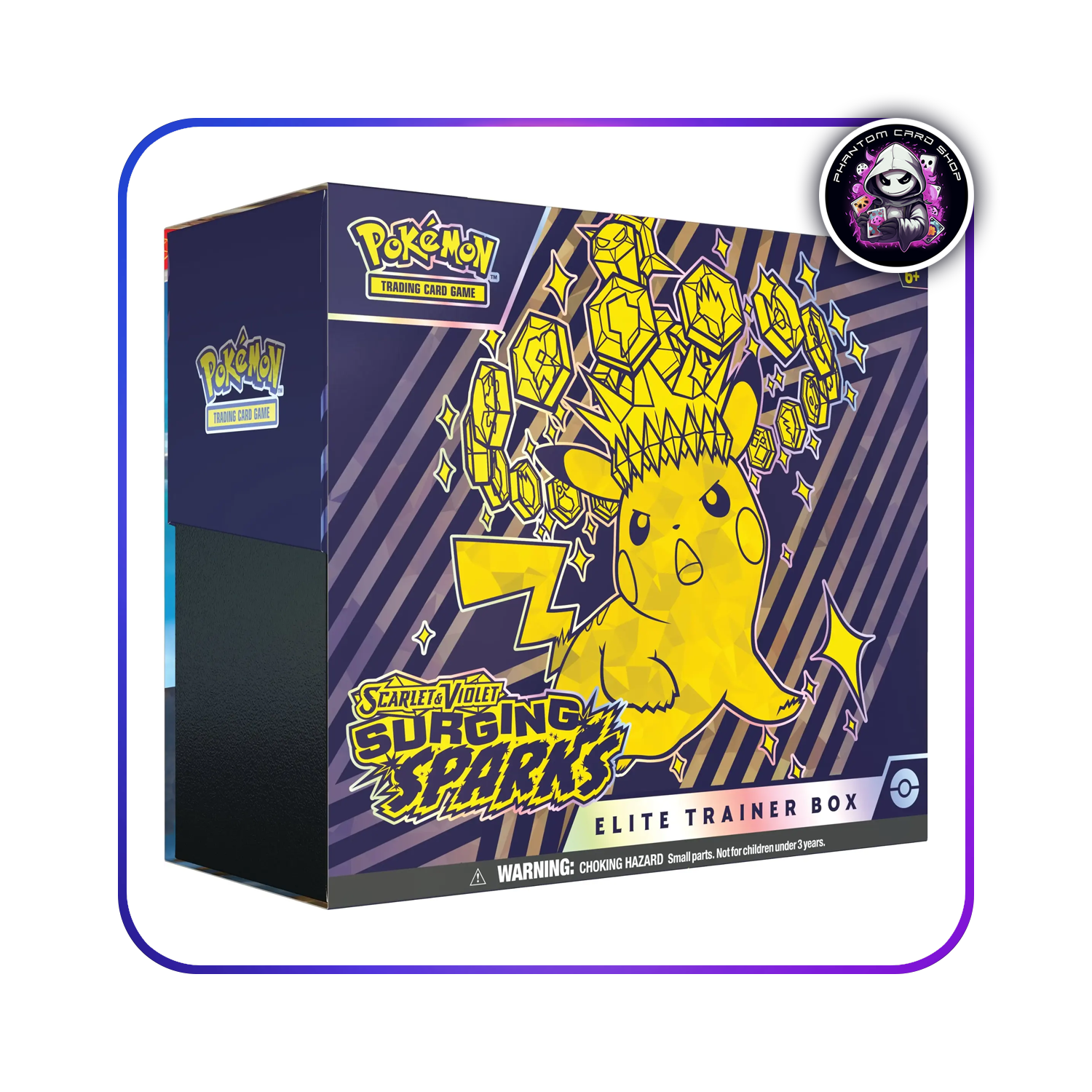 Surging Sparks Elite Trainer Box ETB Phantom Card Shop Surging Sparks Elite Trainer Box ETB Phantom Card Shop