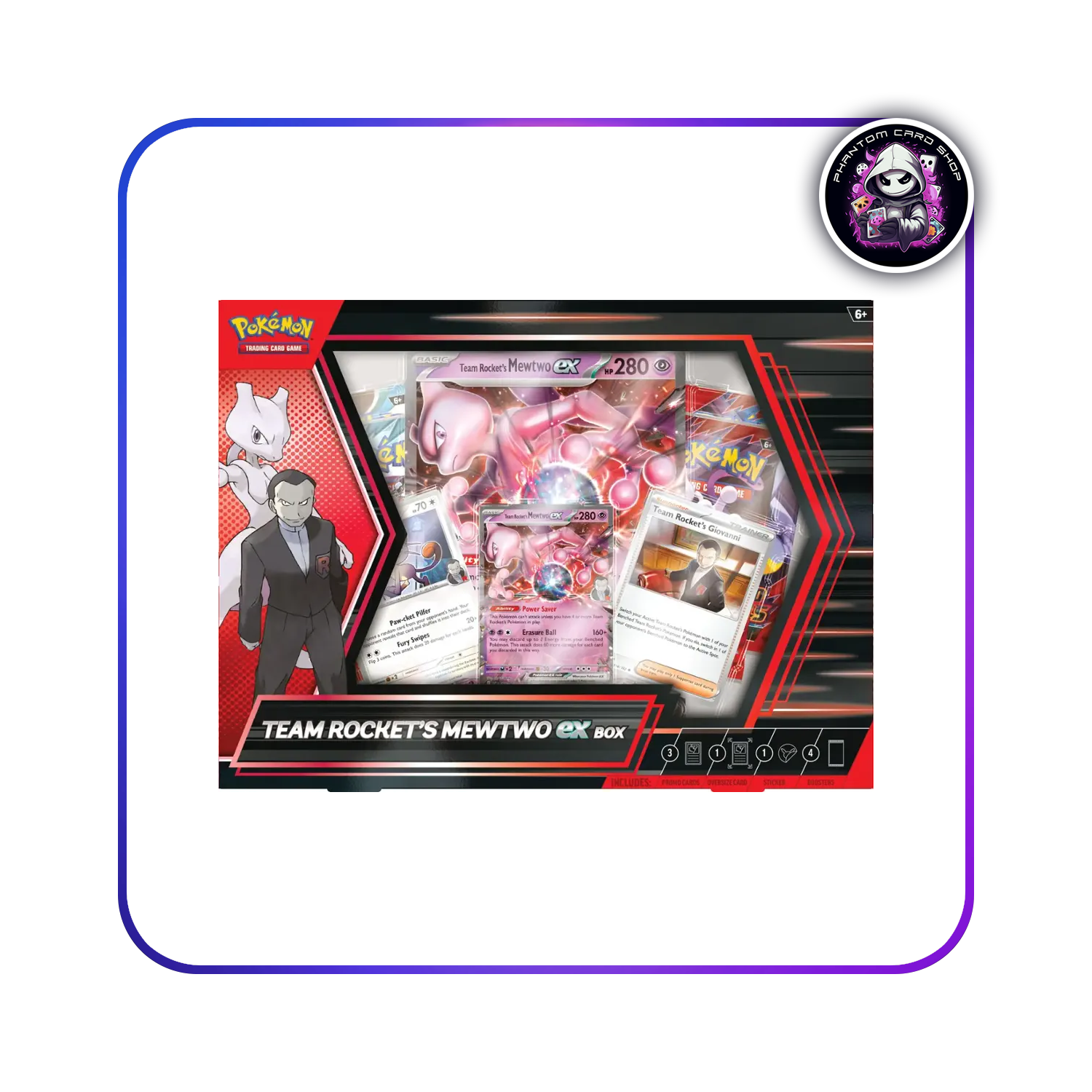 Team Rocket's Mewtwo ex Box – Phantom Card Shop