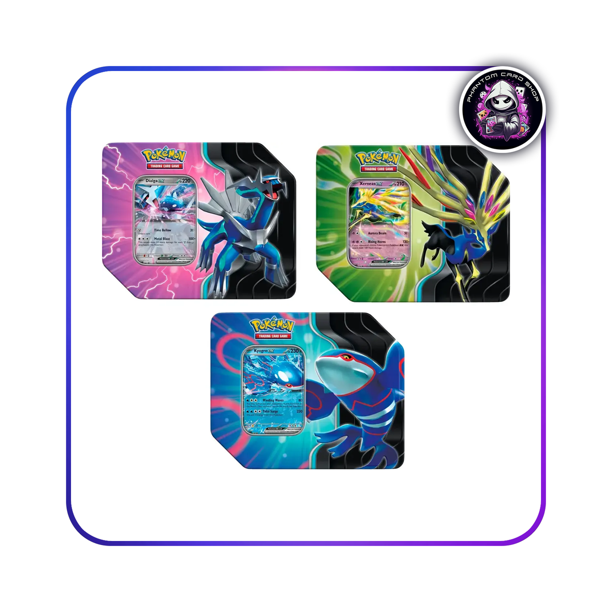 Azure Legends Tin Styles Vary Phantom Card Shop
