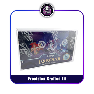 disney lorcana booster box amazon Premium Acrylic Display Case Compatible with Disney Lorcana Booster Bo – Phantom Card Shop