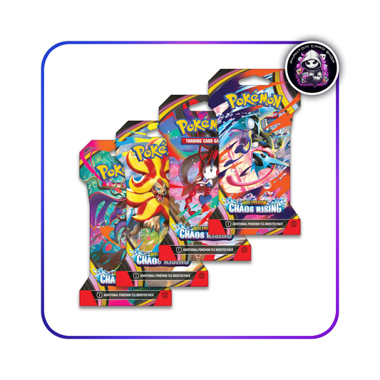Chaos Rising Sleeved Booster Pack - Style Varies
