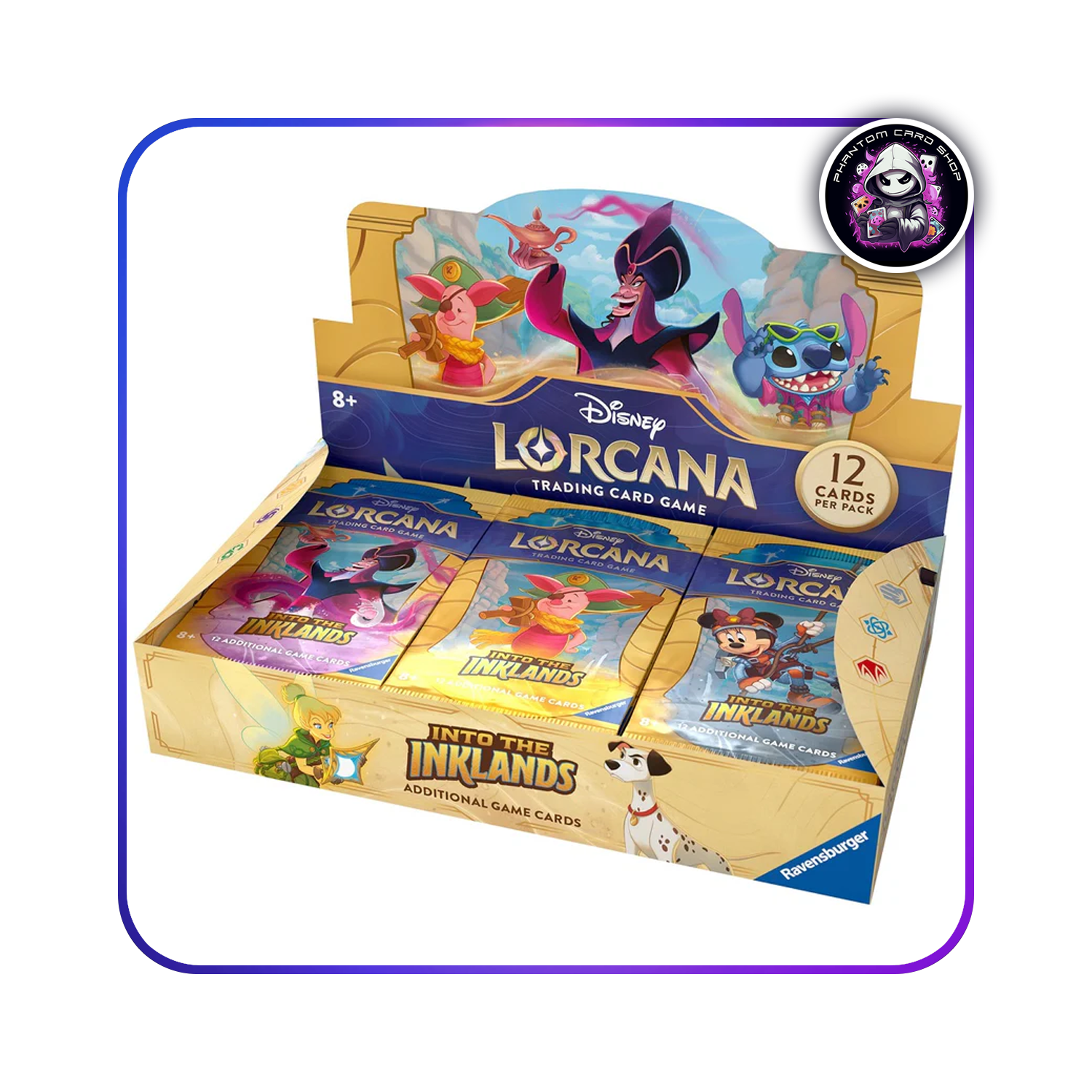 disney lorcana inklands booster box Amazon.com: Ravensburger Disney Lorcana TCG: Into The Inklands Trove |  Secure Card Storage | Includes Booster Packs & Comprehensive Guide |  Original Disney Artwork
