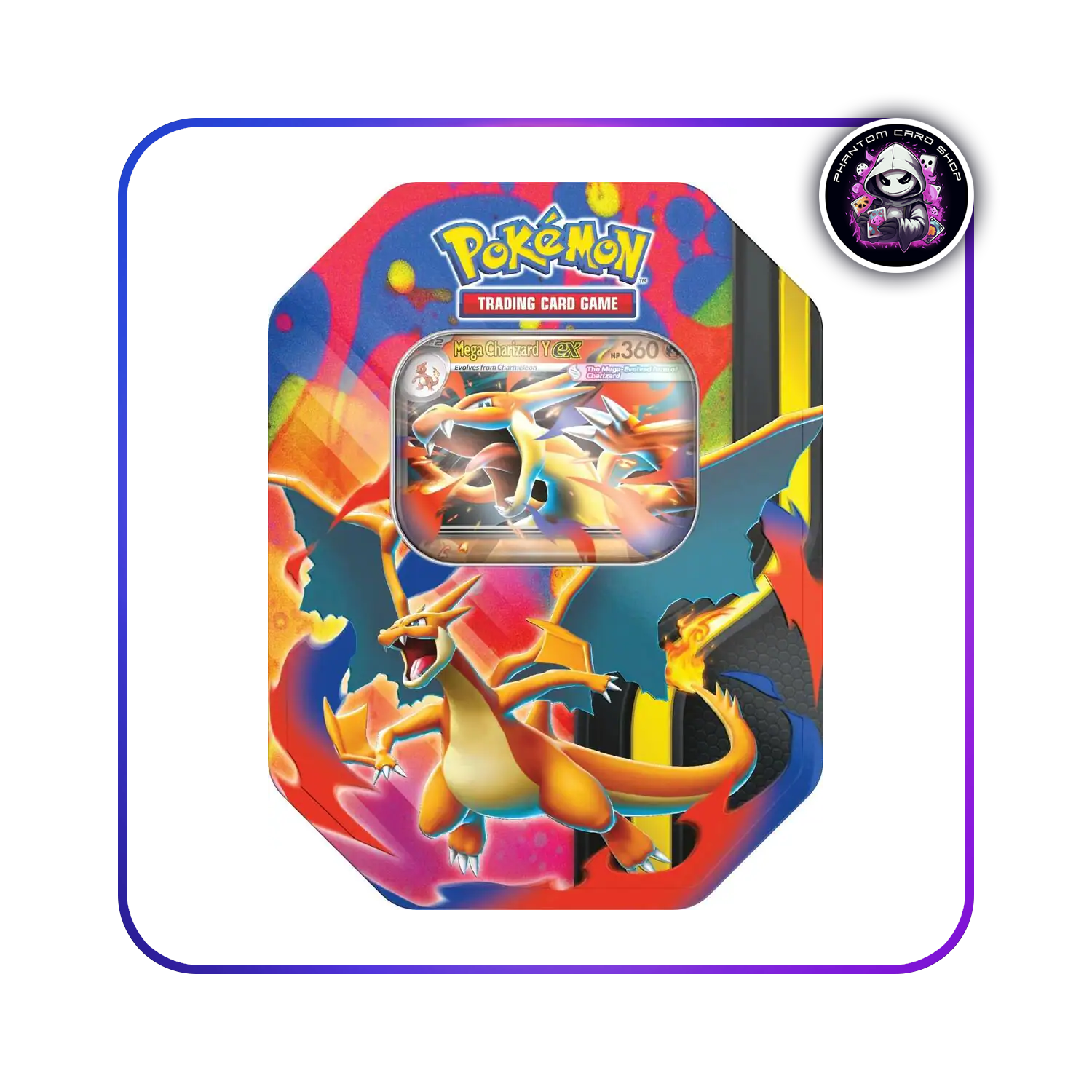 Mega Charizard Tin (Mega Charizard Y)
