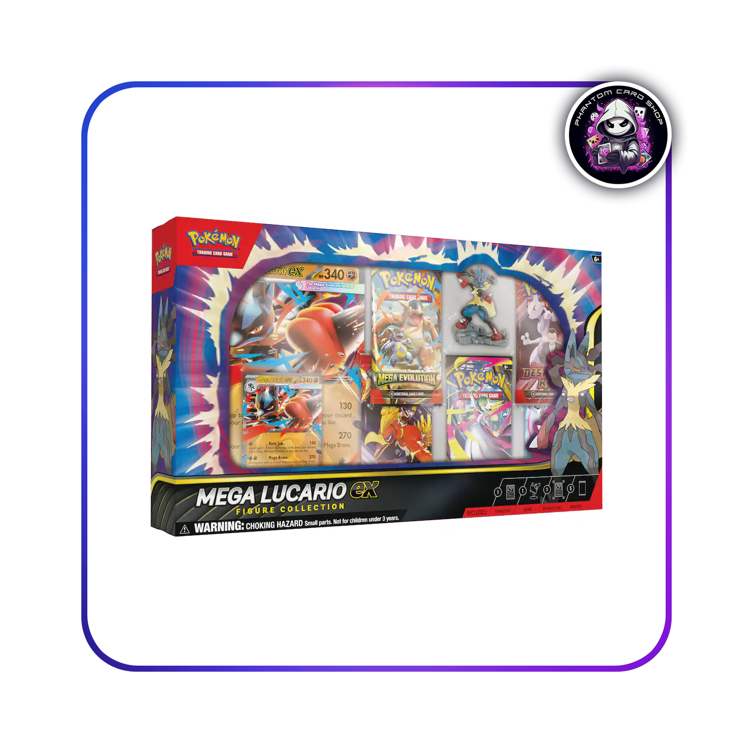 Mega Lucario ex Figure Collection