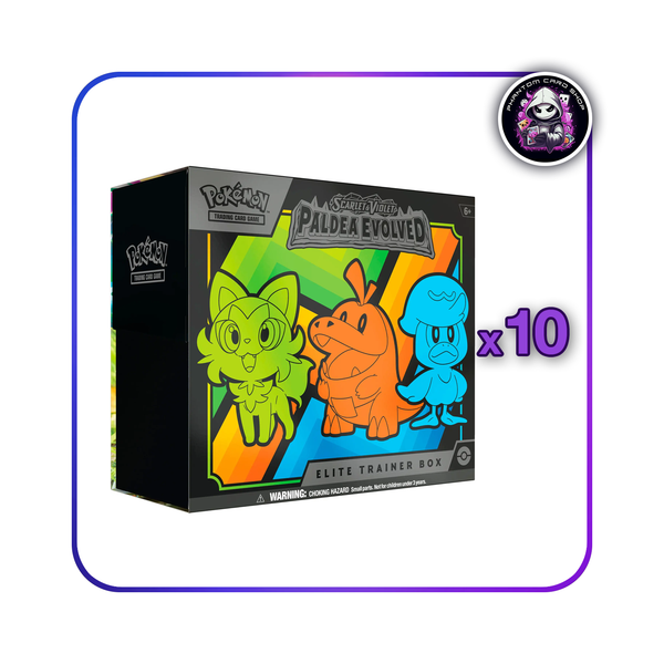 Paldea Evolved Elite Trainer Box Case (10)