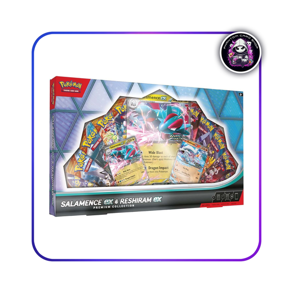 Salamence ex & Reshiram ex Premium Collection Box