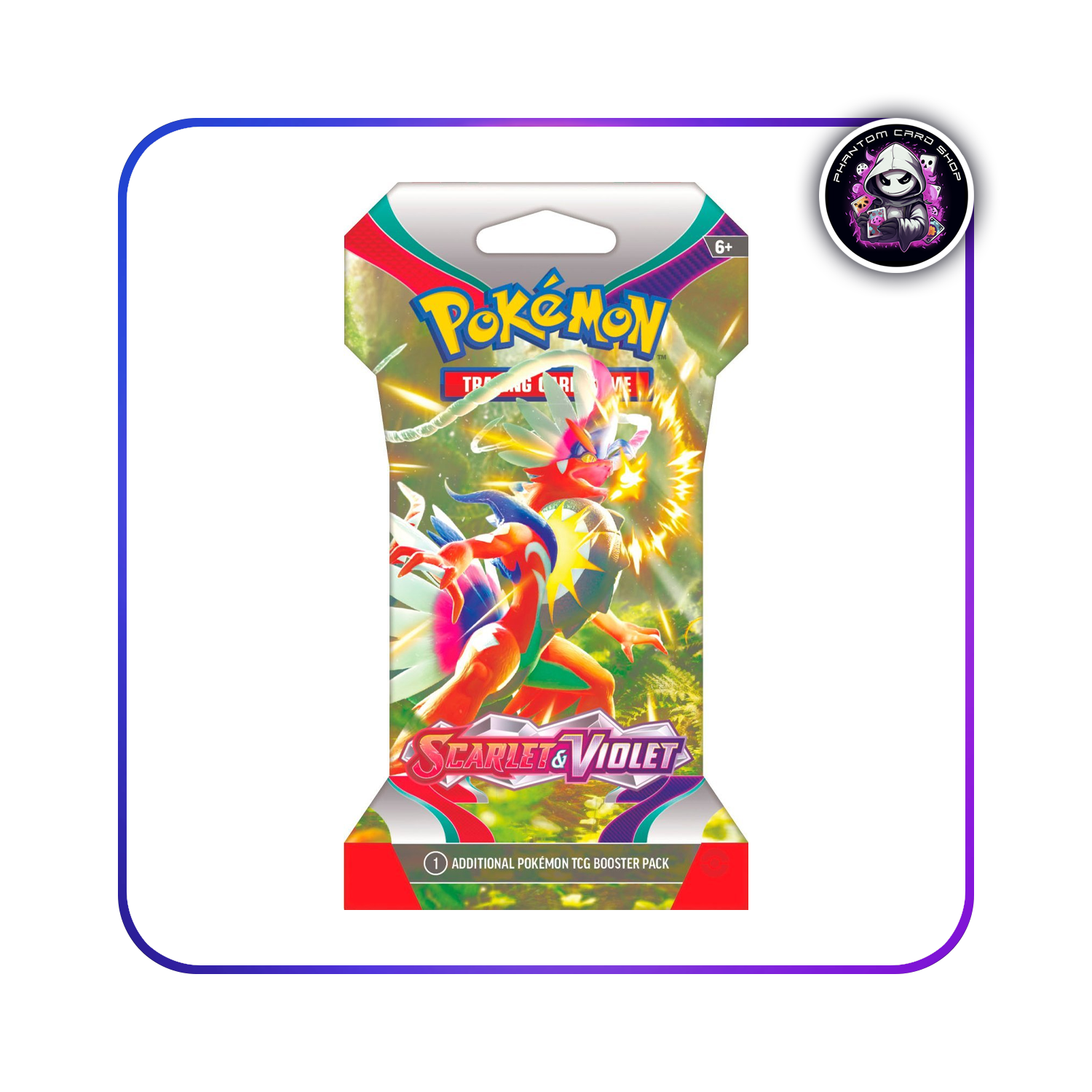 Scarlet & Violet Sleeved Booster Pack