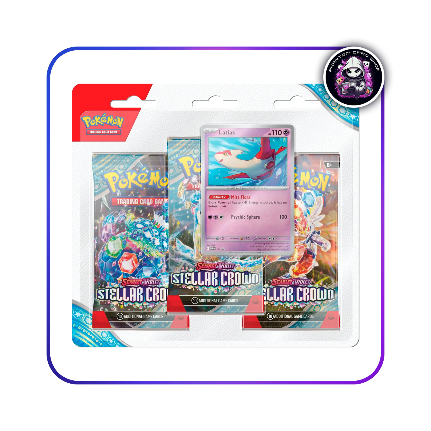 Stellar Crown 3 Pack Blister