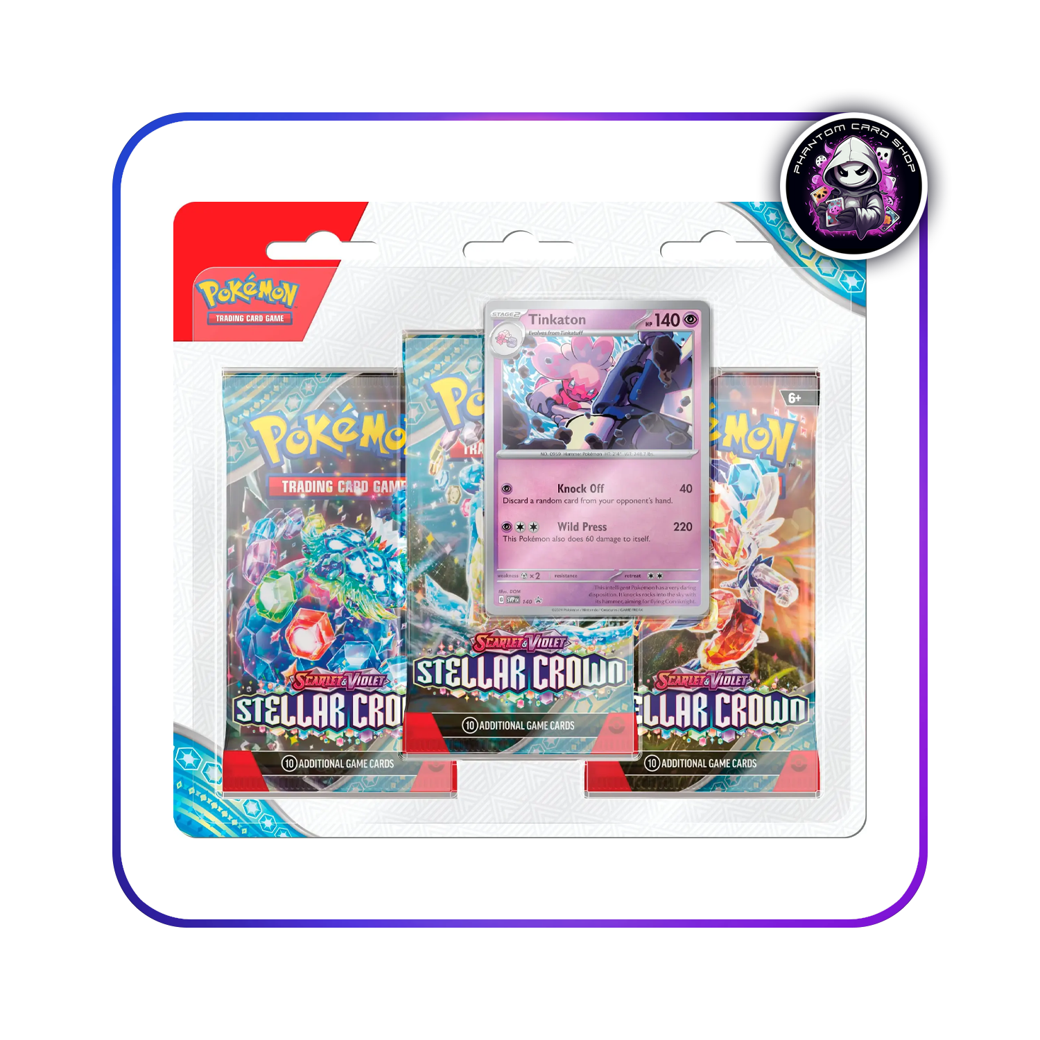 Stellar Crown 3 Pack Blister