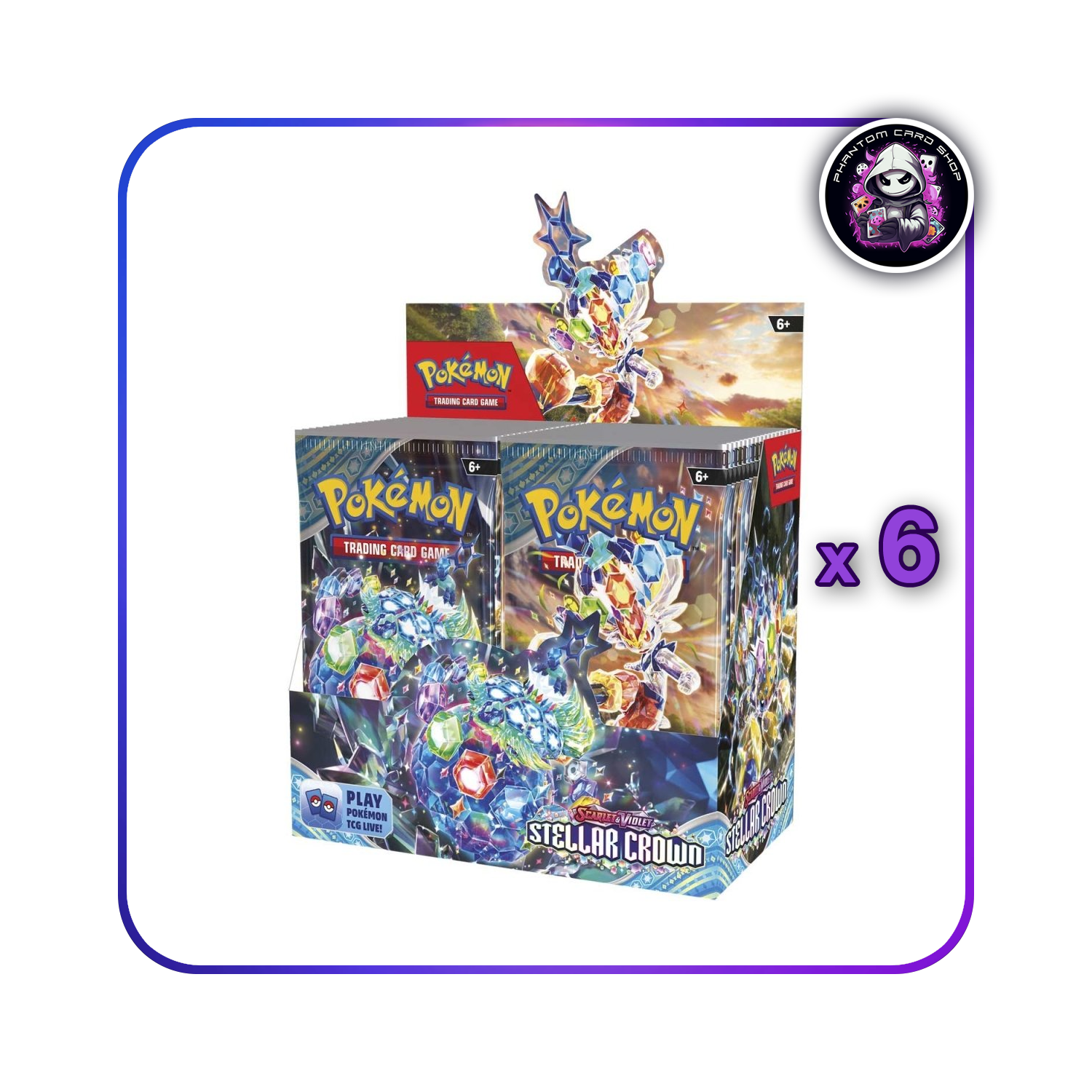 Stellar Crown Booster Box Phantom Card Shop Stellar Crown Booster Box Phantom Card Shop